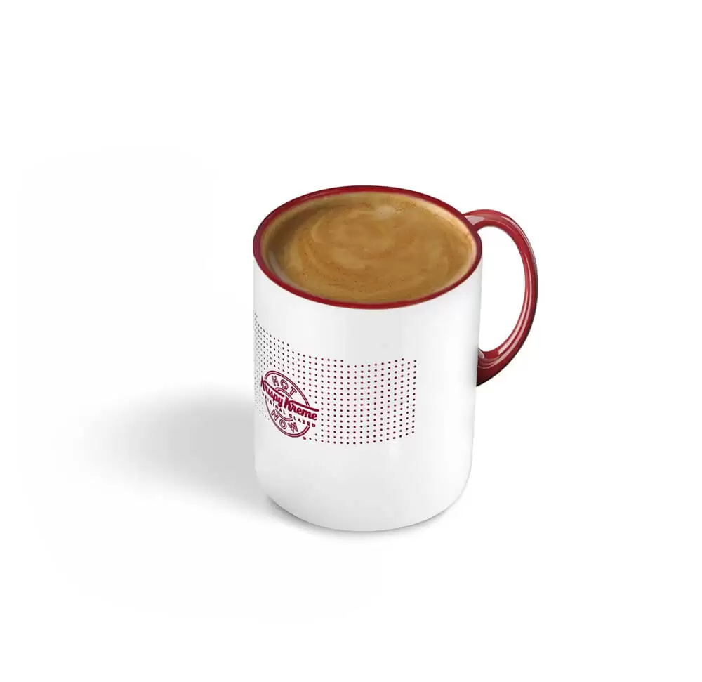 Café à Lausanne : Americano, Krispy Kreme, Un espresso allongé avec de l'eau chaude pour un café équilibré, généreux et agréable à déguster tout au long de la journée.
