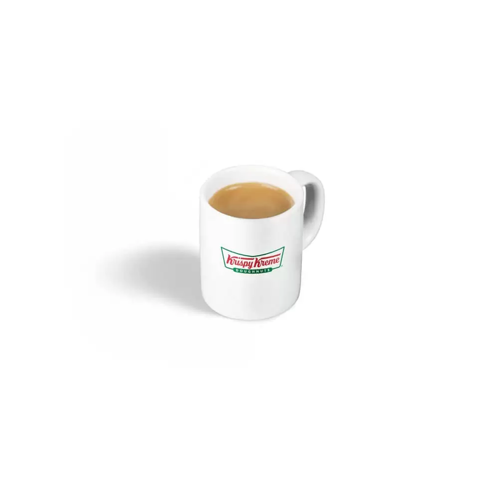 Café à Lausanne : Double Espresso, Krispy Kreme, Une double dose d’espresso pour une expérience plus intense et riche en arômes.