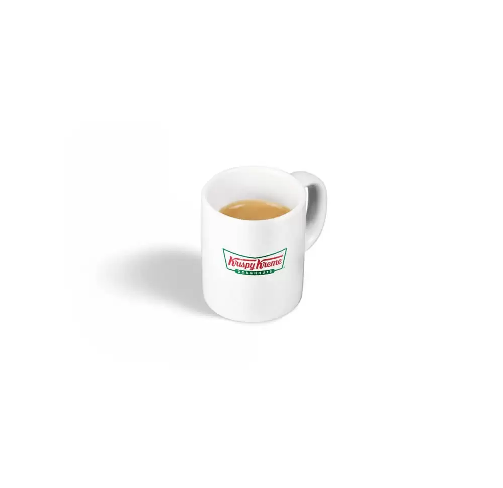 Café à Lausanne : Espresso, Krispy Kreme, Un café concentré et intense préparé avec notre mélange BIO torréfié à Genève, aux notes de noisettes et de caramel.